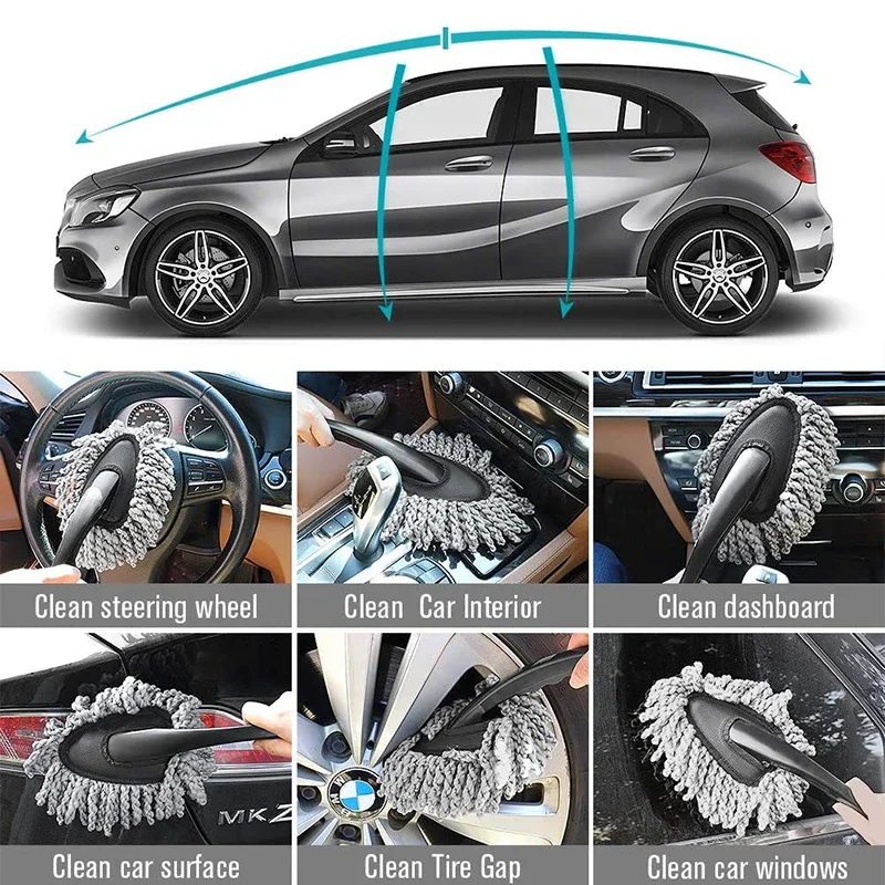 1/2Pcs Car Cleaning Tools Car  - Car Cleaning Brush 评论和价格