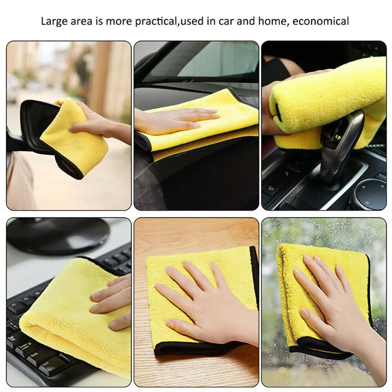 1/3/5PCS Microfiber Cleaning T - Microfiber Towel Detailing 评论和价格