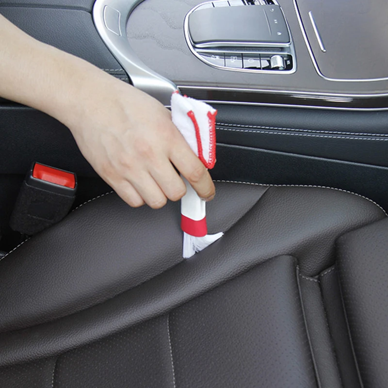 Car Air Vent Double Head Brush - Interior Detailing Kit 评论和价格