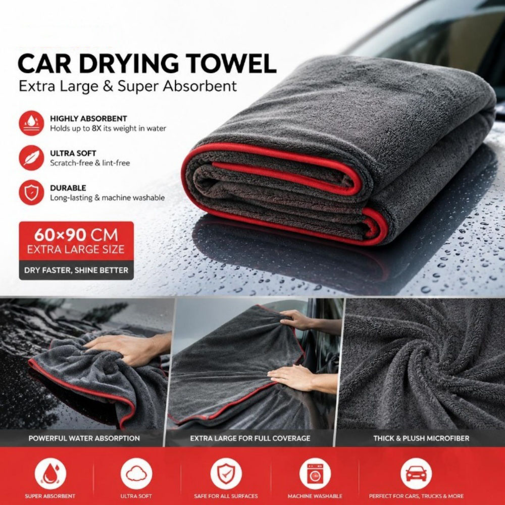 Ultra Absorbent Car Towel XXL  - Microfiber Towel Detailing 评论和价格