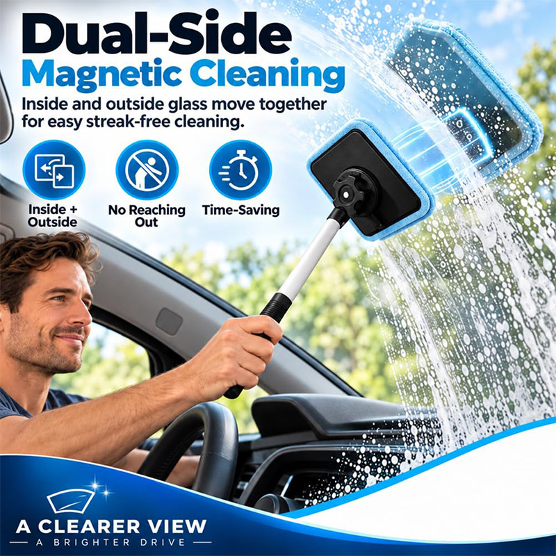 2026 Upgrade Magnetic Car Wind - Glass Cleaner Streak 评论和价格
