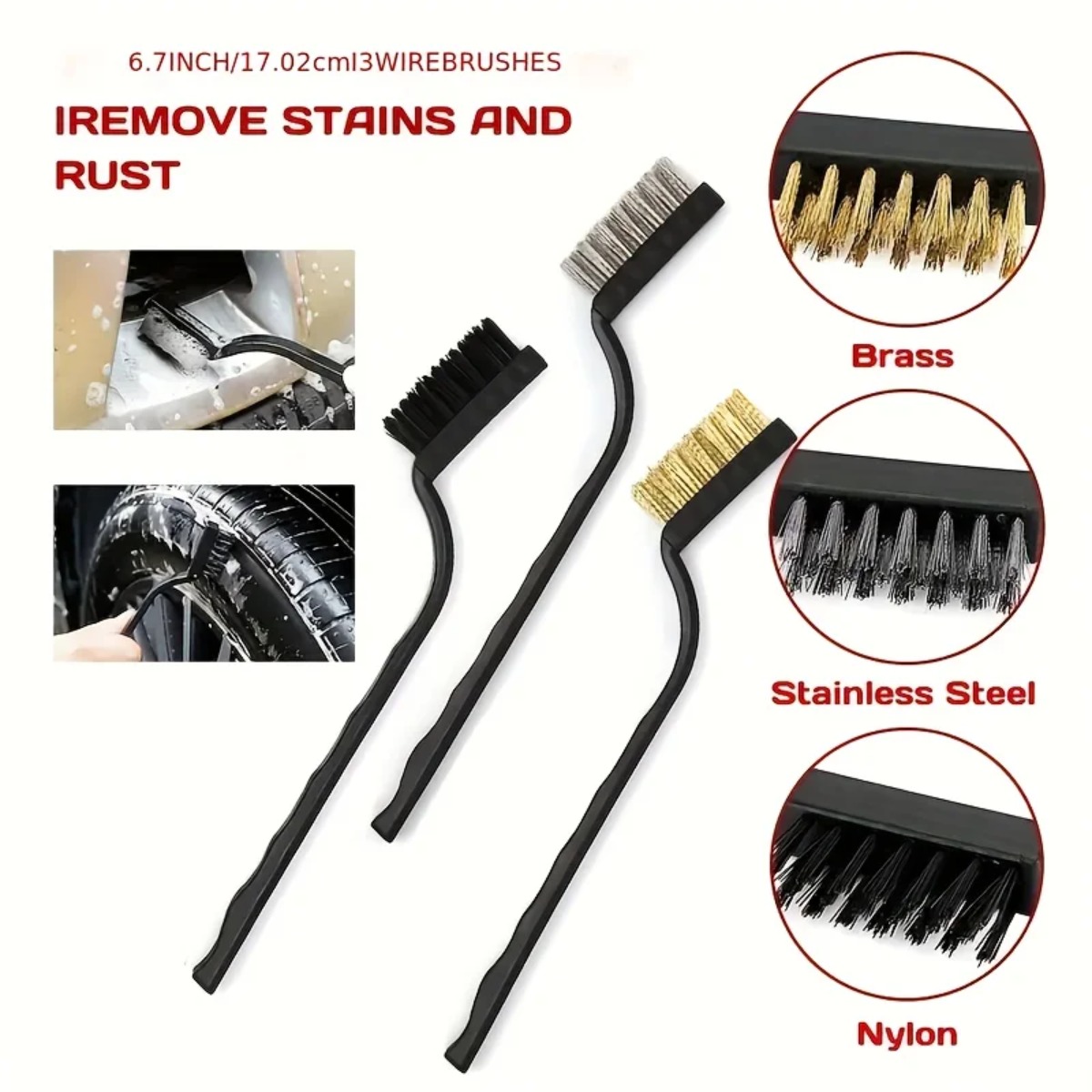 16Pcs Car Washing Brush Tool K - Interior Detailing Kit 评论和价格